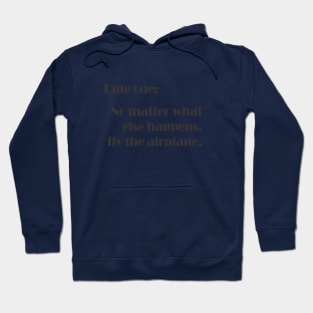 Fly the aeroplane Hoodie